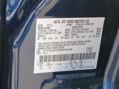 2016 Ford F-250SD XLT