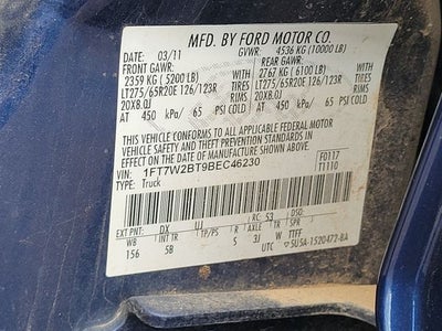 2011 Ford F-250SD Lariat