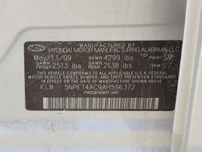 2010 Hyundai Sonata GLS