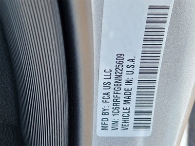 2022 RAM 1500 Big Horn Crew Cab 4x4 5'7' Box