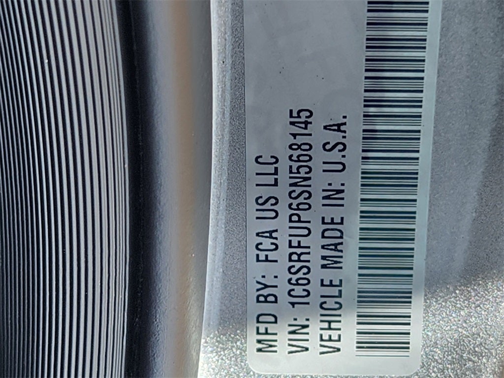 2025 RAM 1500 RHO Crew Cab 4x4 5'7' Box