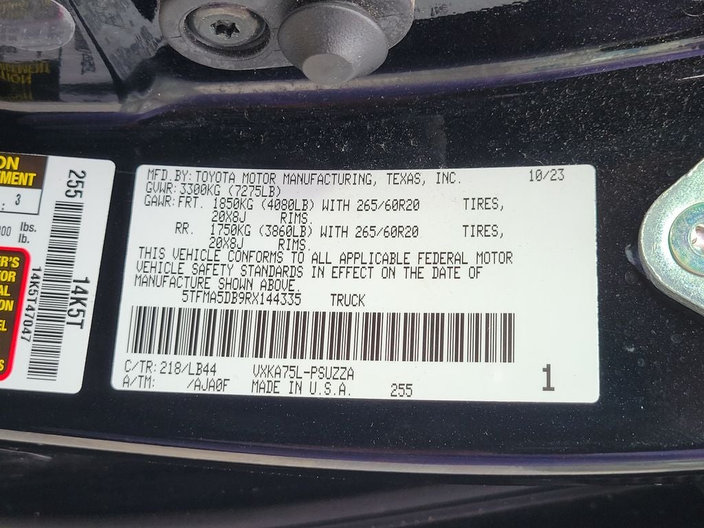 2024 Toyota Tundra 1794 Edition