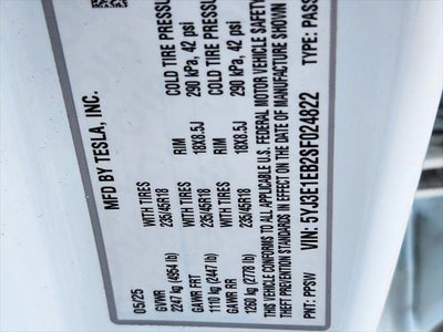 2025 Tesla Model 3 Long Range All-Wheel Drive