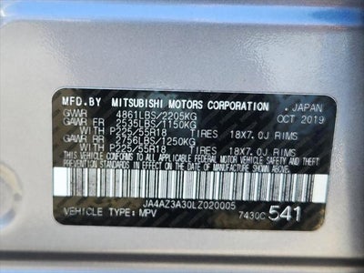 2020 Mitsubishi Outlander Base