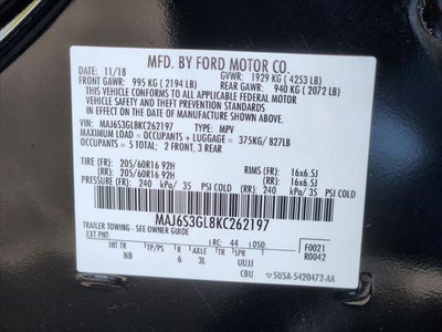 2019 Ford EcoSport SE