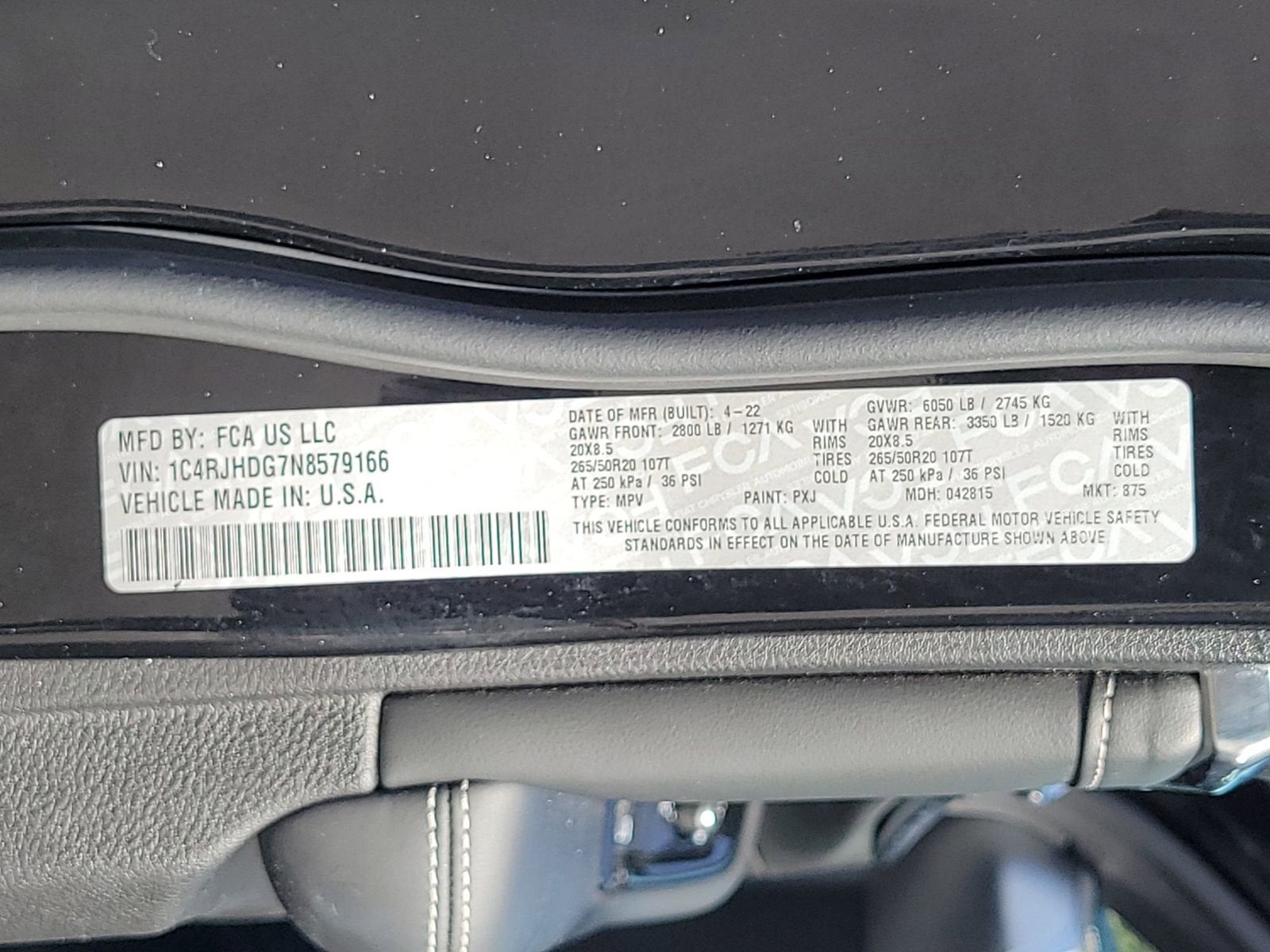 2022 Jeep Grand Cherokee Overland