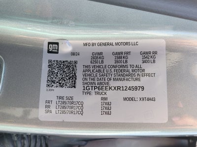 2024 GMC Canyon AT4X