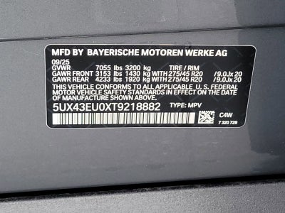 2026 BMW X5 xDrive50e