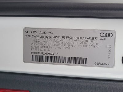 2019 Audi A6 Prestige