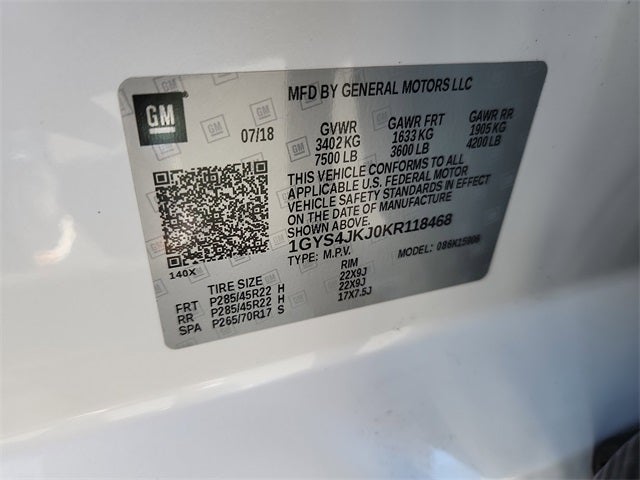 2019 Cadillac Escalade ESV Premium Luxury