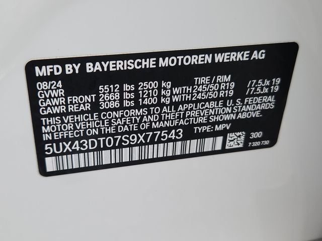 2025 BMW X4 M40i