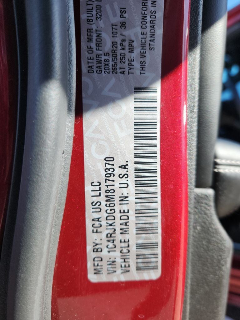 2021 Jeep Grand Cherokee L Overland 4x4