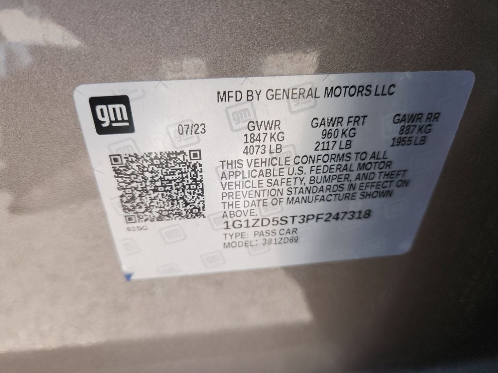 2023 Chevrolet Malibu FWD 1LT