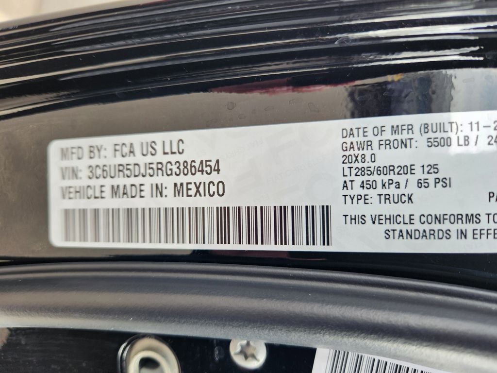 2024 RAM 2500 Big Horn Crew Cab 4x4 6'4' Box