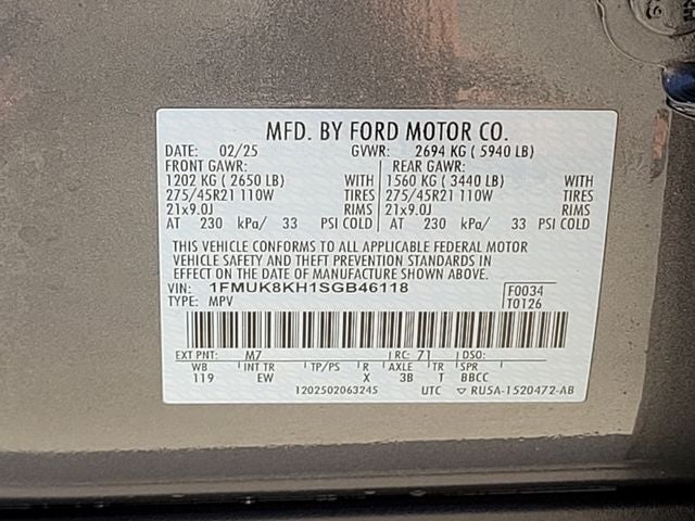 2025 Ford Explorer ST-Line