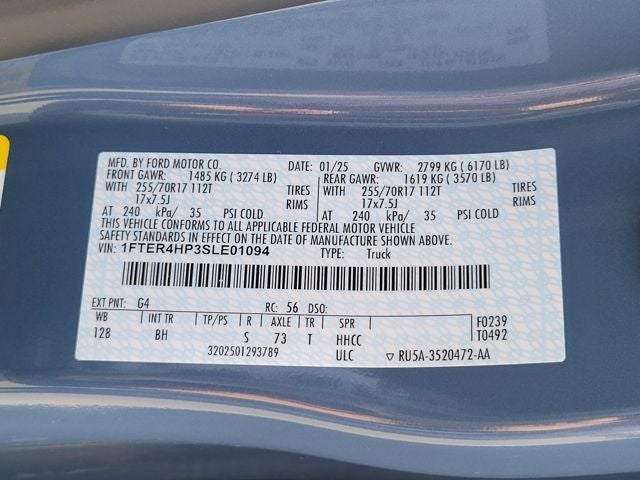 2025 Ford Ranger XLT