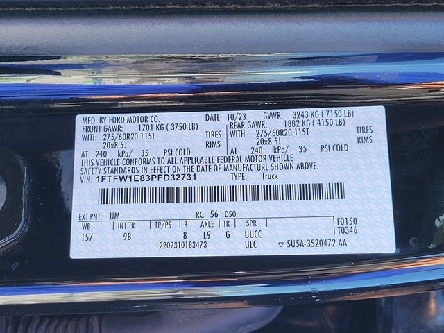 2023 Ford F-150 Platinum