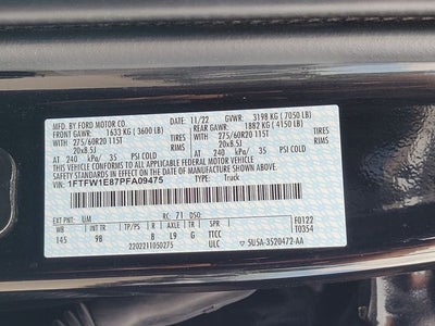 2023 Ford F-150 Platinum