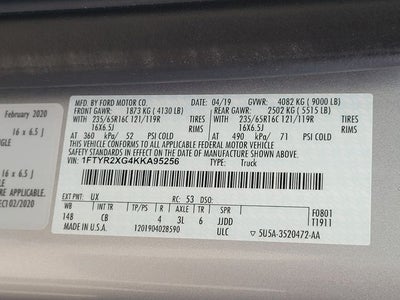 2019 Ford Transit-250 Base