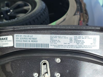 2022 RAM 2500 Big Horn