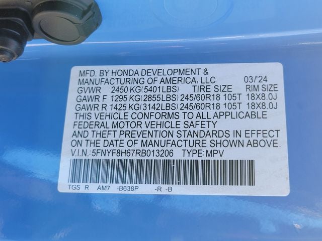 2024 Honda Passport TrailSport