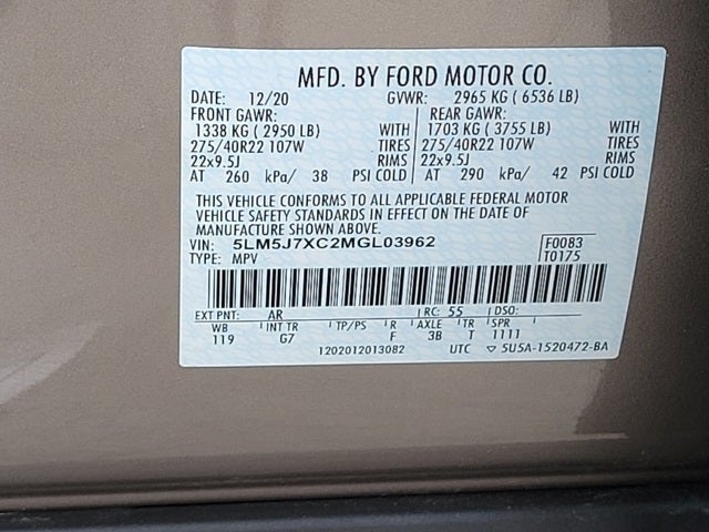 2021 Lincoln Aviator Reserve