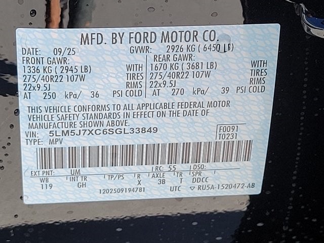 2025 Lincoln Aviator Reserve