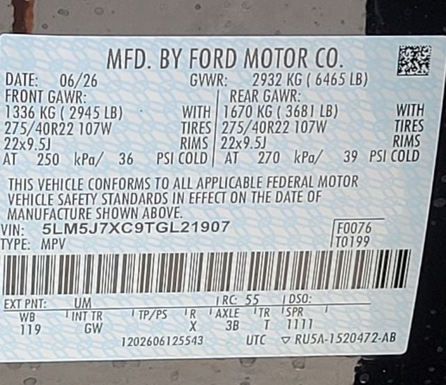 2026 Lincoln Aviator Reserve Premium
