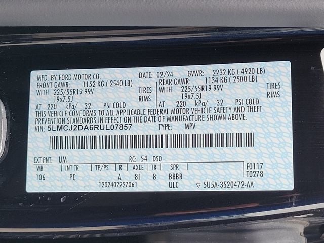 2024 Lincoln Corsair Reserve