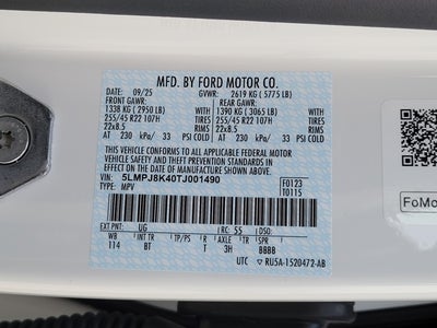 2026 Lincoln Nautilus Reserve