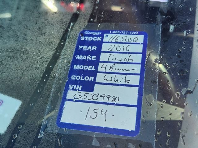 2016 Toyota 4Runner SR5 Premium