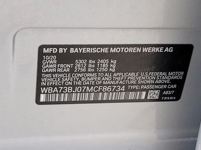 2021 BMW 5 Series 540i xDrive