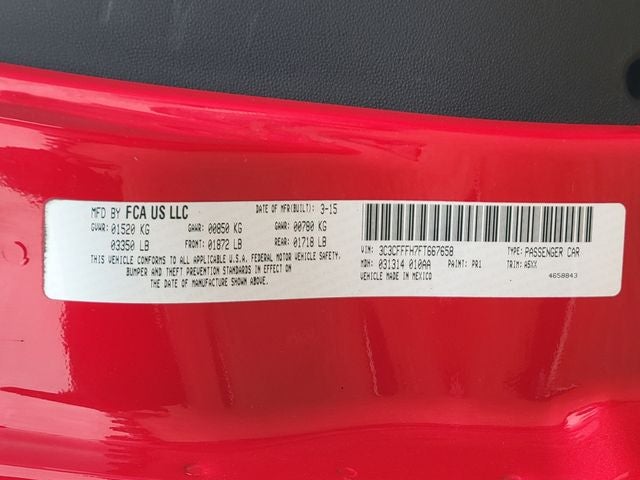 2015 FIAT 500 Abarth