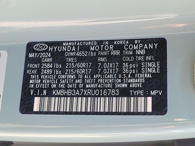 2024 Hyundai Kona Electric SE