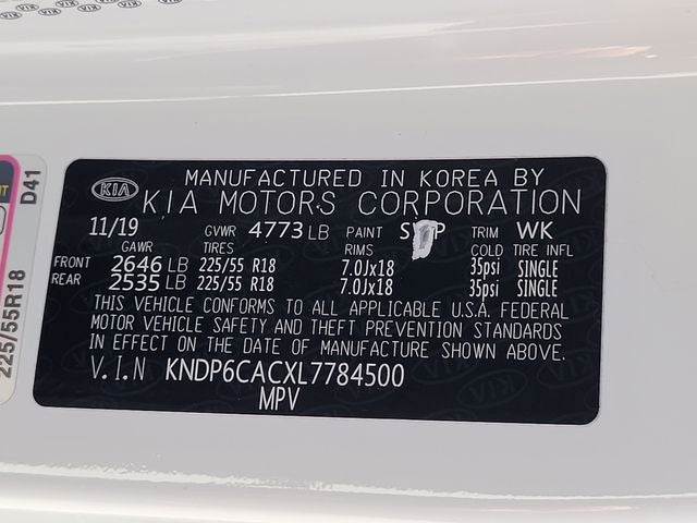 2020 Kia Sportage S