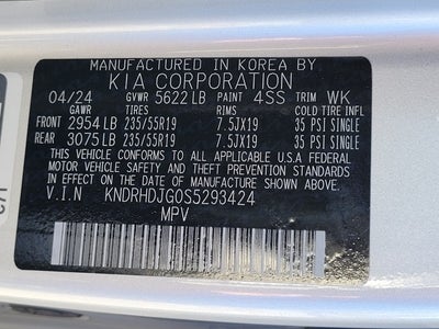 2025 Kia Sorento Hybrid EX