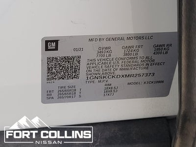 2021 Chevrolet Suburban LT