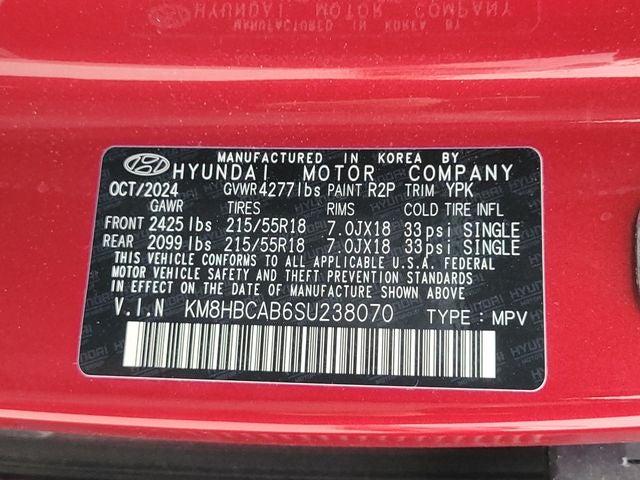 2025 Hyundai Kona SEL