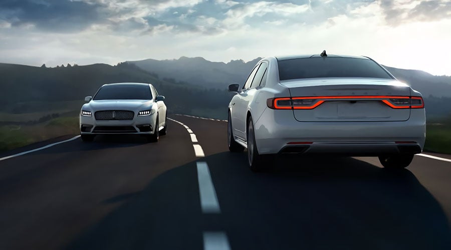 2020 Lincoln Continental On Road Separated By Road Lines