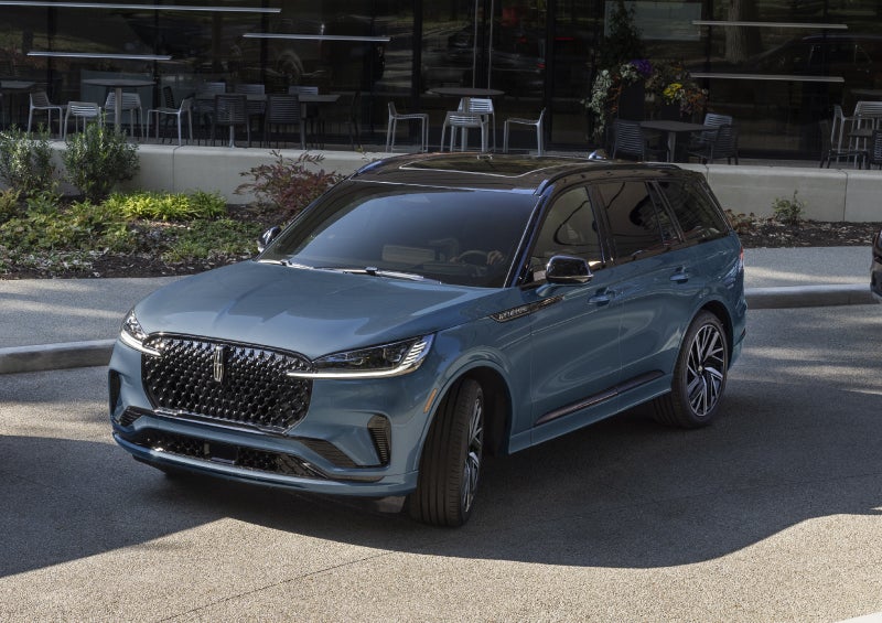 A 2026 Lincoln Black Label™ Aviator® SUV is shown with the available Special Edition Package. | Loveland Lincoln in Loveland CO