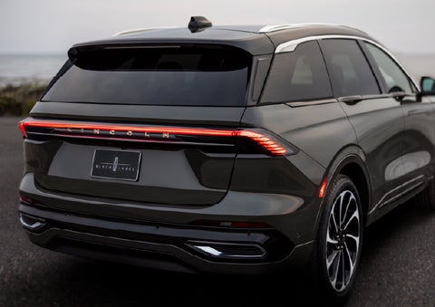 The rear of a 2026 Lincoln Black Label™ Nautilus® SUV displays full LED rear lighting. | Loveland Lincoln in Loveland CO