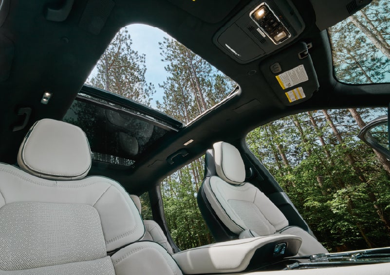 The front seats of a 2027 Lincoln Aviator® Black Label™ SUV | Loveland Lincoln in Loveland CO