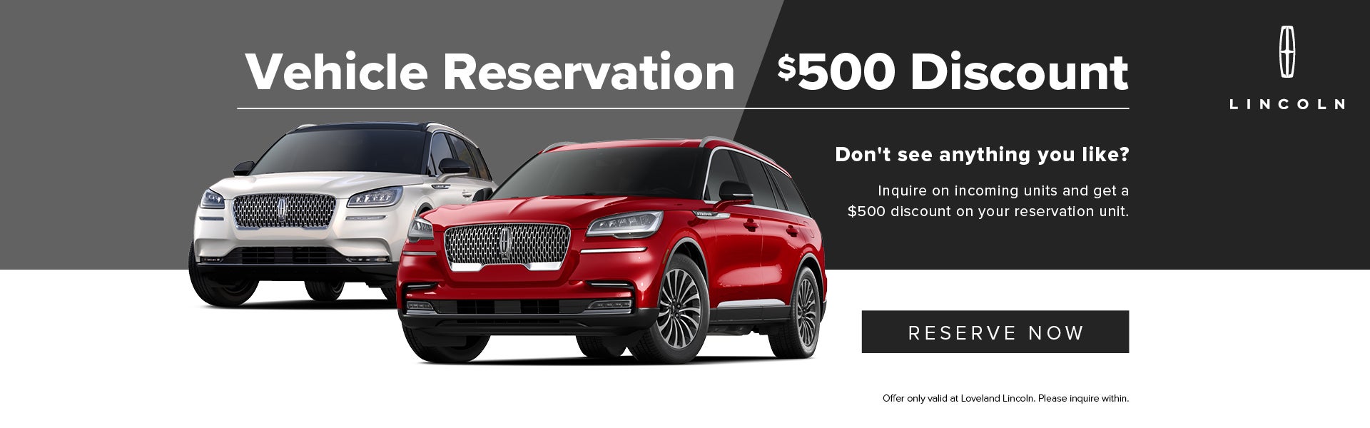 Reservation Discount